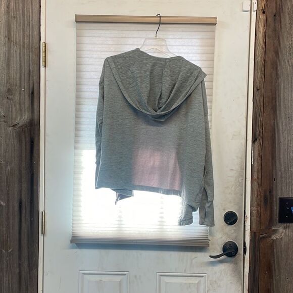Nwot Nike woman’s grey open sweatshirt - Picture 7 of 10